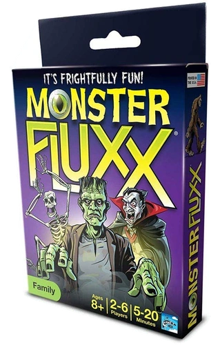 All details for the board game Monster Fluxx and similar games