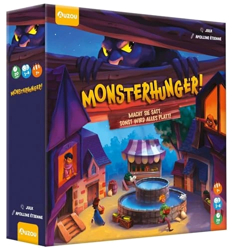 All details for the board game Monsterhunger! and similar games
