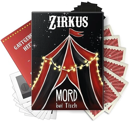 All details for the board game Mord bei Tisch: Zirkus and similar games