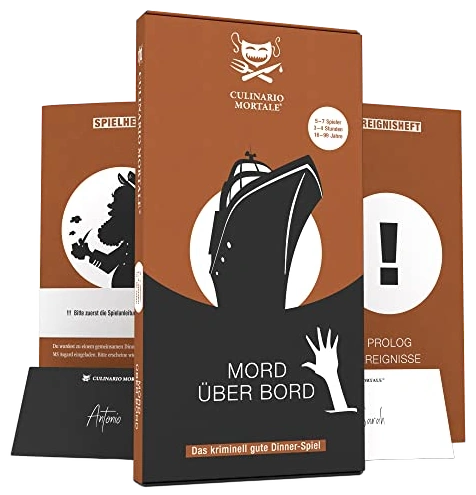 All details for the board game Murder Overboard and similar games