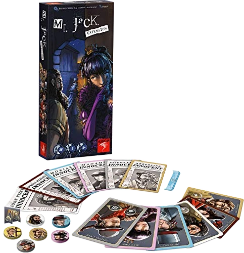 All details for the board game Mr. Jack: Extension and similar games