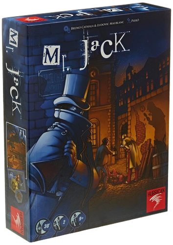 All details for the board game Mr. Jack and similar games