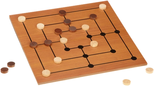 All details for the board game Nine Men's Morris and similar games