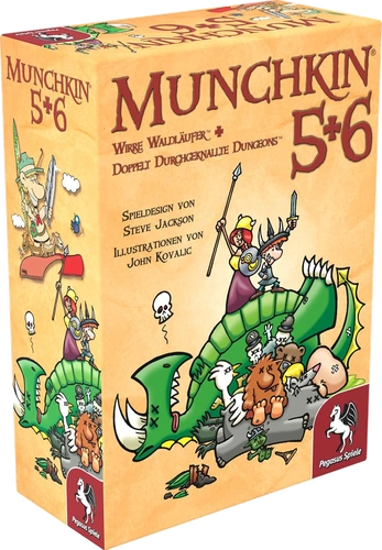 All details for the board game Munchkin 5+6 and similar games