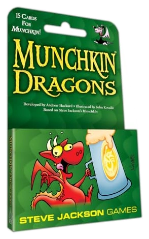 All details for the board game Munchkin Dragons and similar games