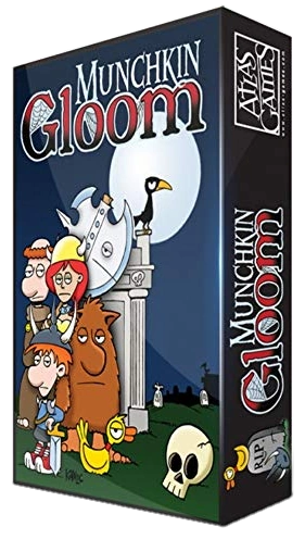 All details for the board game Munchkin Gloom and similar games