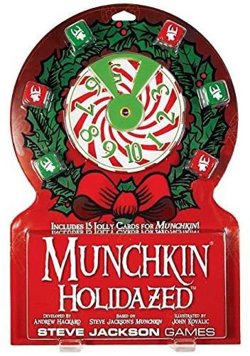 All details for the board game Munchkin Holidazed and similar games