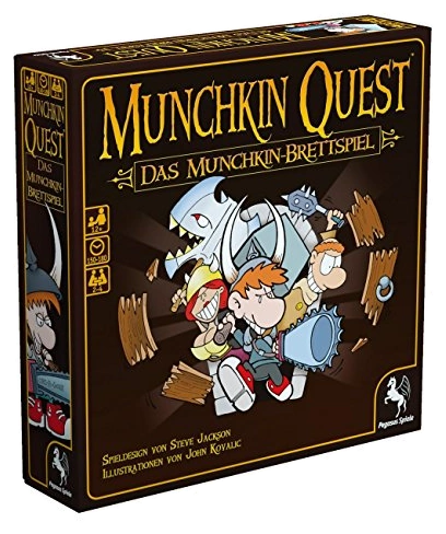 All details for the board game Munchkin Quest and similar games