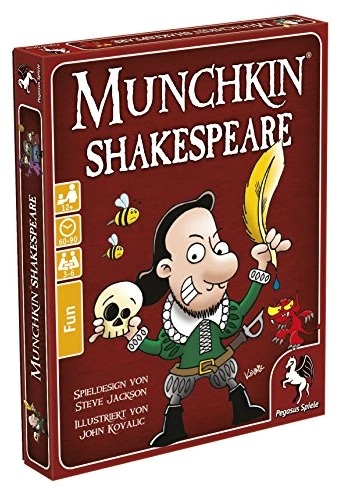 All details for the board game Munchkin Shakespeare Deluxe and similar games
