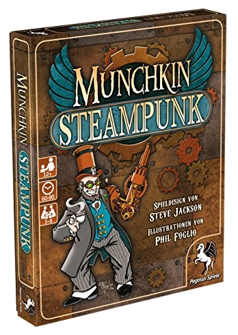 All details for the board game Munchkin Steampunk and similar games