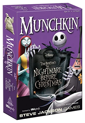 All details for the board game Munchkin: The Nightmare Before Christmas and similar games