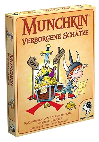 All details for the board game Munchkin Hidden Treasures and similar games