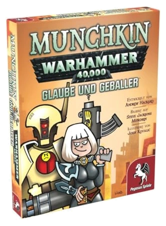 All details for the board game Munchkin Warhammer 40,000: Faith and Firepower (Expansion) and similar games