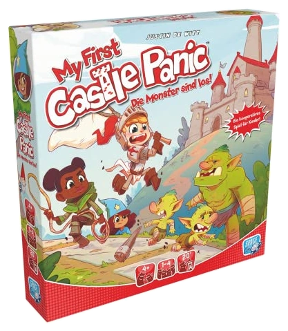 All details for the board game My First Castle Panic and similar games