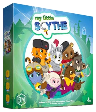 All details for the board game My Little Scythe and similar games
