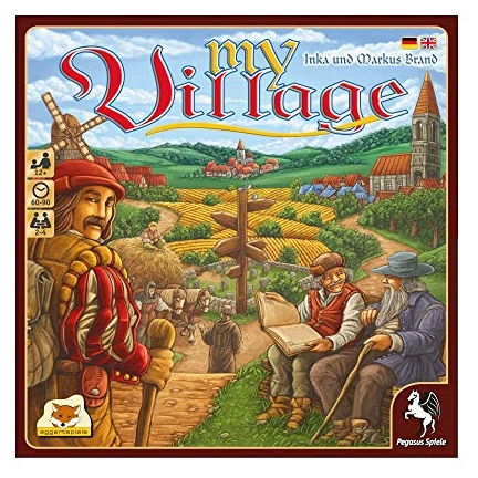All details for the board game My Village and similar games