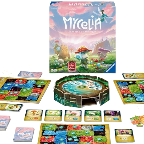 All details for the board game Mycelia and similar games