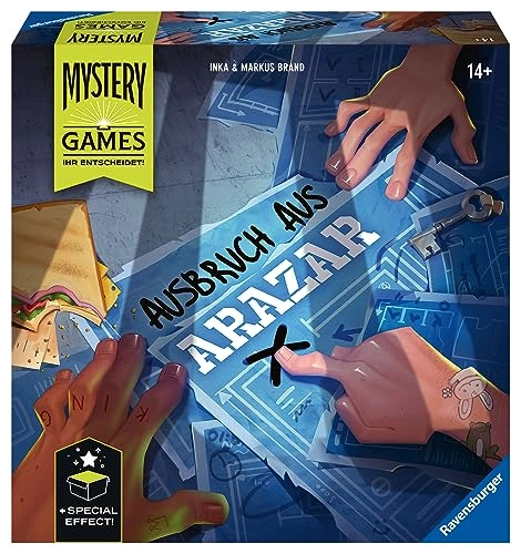 All details for the board game Mystery Games: Der Ausbruch aus Arazar and similar games
