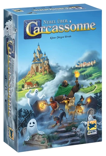 All details for the board game Mists over Carcassonne and similar games
