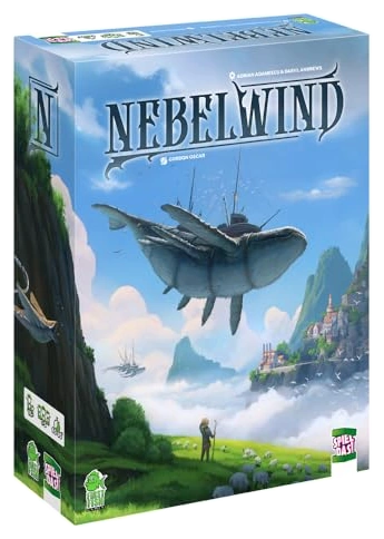 All details for the board game Mistwind and similar games