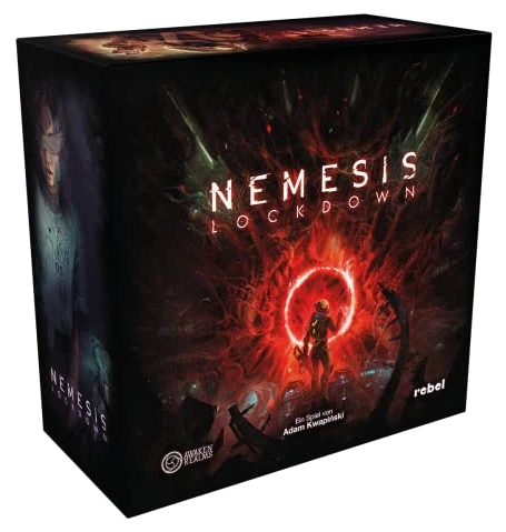 All details for the board game Nemesis: Lockdown and similar games