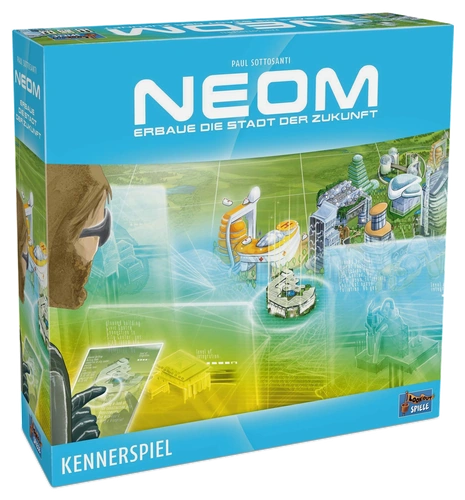All details for the board game NEOM and similar games