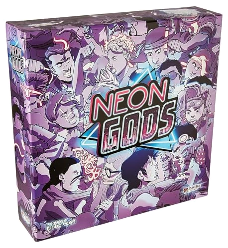 All details for the board game Neon Gods and similar games