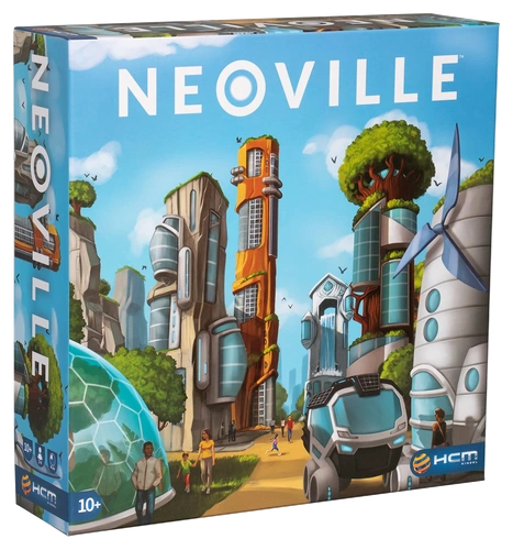 All details for the board game Neoville and similar games