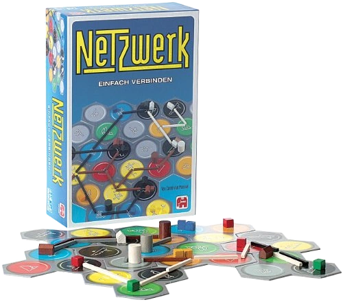 All details for the board game Netzwerk and similar games