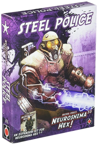 All details for the board game Neuroshima Hex! 3.0: Steel Police (Expansion) and similar games