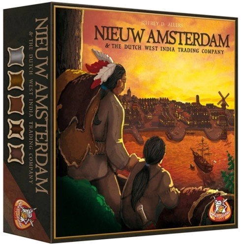 All details for the board game New Amsterdam and similar games
