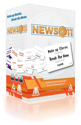 All details for the board game News@11 and similar games