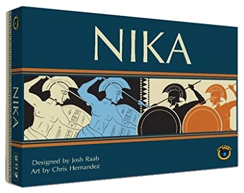 All details for the board game Nika and similar games