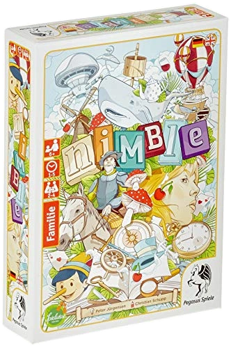 All details for the board game Nimble and similar games