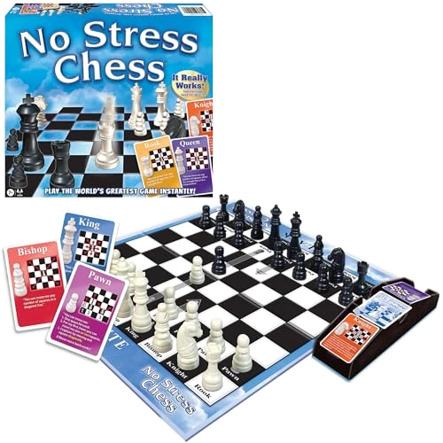 All details for the board game No Stress Chess and similar games