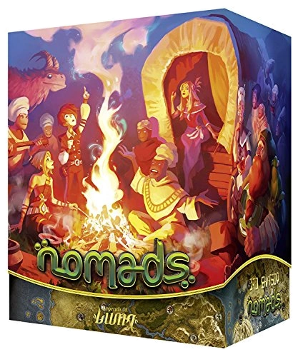 All details for the board game Nomads and similar games
