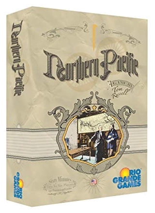 All details for the board game Northern Pacific and similar games