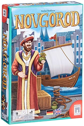All details for the board game Novgorod and similar games