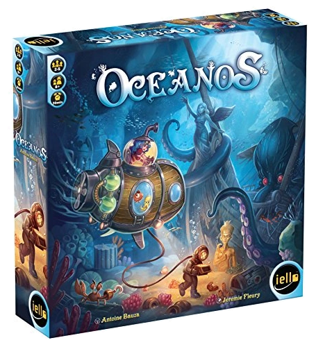 All details for the board game Oceanos and similar games