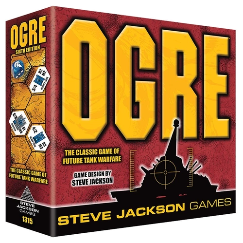 All details for the board game Ogre and similar games