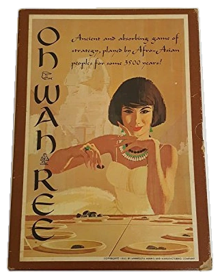 All details for the board game Oh-Wah-Ree and similar games