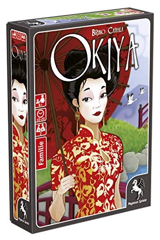 All details for the board game Okiya and similar games