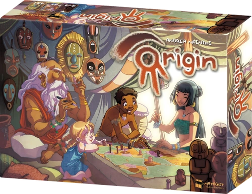 All details for the board game Origin and similar games