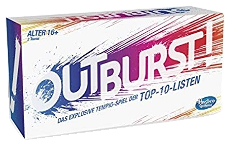 All details for the board game Outburst! and similar games