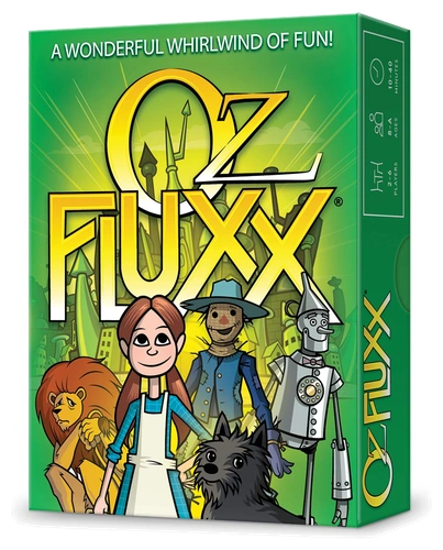 All details for the board game Oz Fluxx and similar games