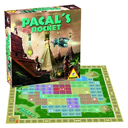 All details for the board game Pacal's Rocket and similar games