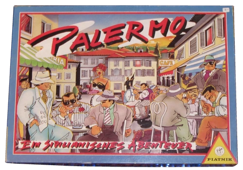 All details for the board game Palermo and similar games