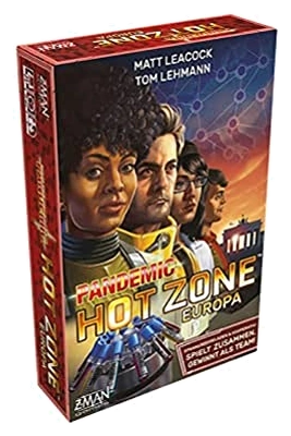 All details for the board game Pandemic: Hot Zone – Europe and similar games