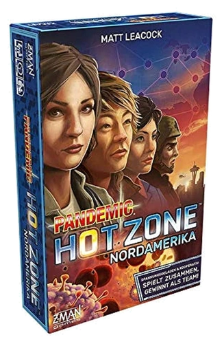 All details for the board game Pandemic: Hot Zone – North America and similar games