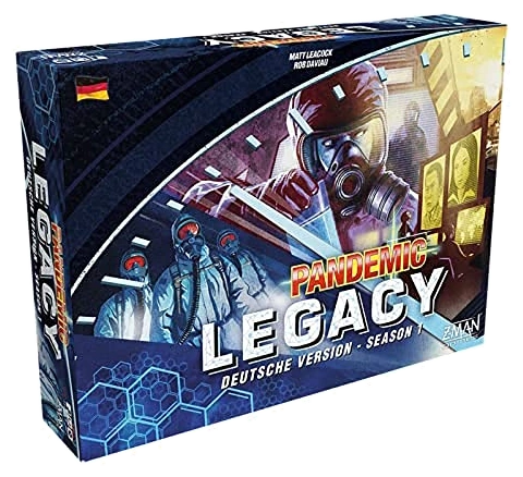 All details for the board game Pandemic Legacy: Season 1 and similar games